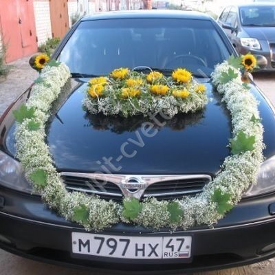 Свадебное оформление авто